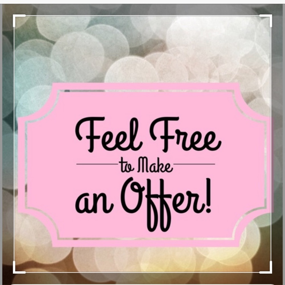 Accepting all reasonable offers! 😊